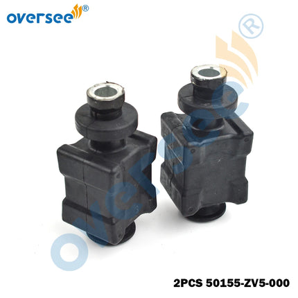 2PCS 50155-ZV5-000 Mounting Rubber Lower For Honda Outboard 4T BF25-30-40-50HP