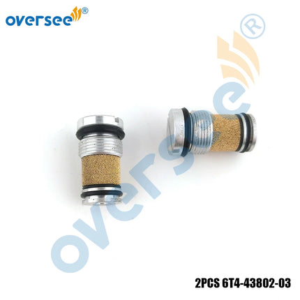 6T4-43802-03 Valve Sub Assembly for Yamaha 25HP 40HP 50HP 60HP 70HP 225HP 250HP Outboard