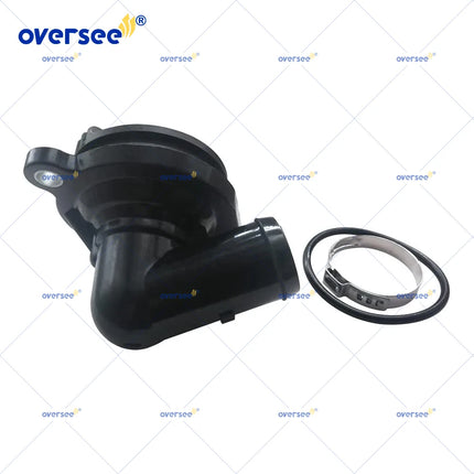 8M0162139 Thermostat & Housing For Mercury 450R 3.4L V6 4.6L V8 4Stroke 175-300hp Outboard Engine