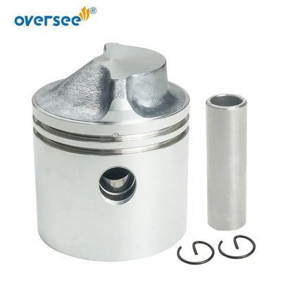 6E3-11631 Piston Set STD For Yamaha 5HP 2T Outboard Motor Parts Powertec Seapro 6E3-11631-00-98 54MM