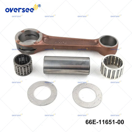 Crankshaft Rebuild Kit For Yamaha GP800 Waverunner Include Conecting Rod 66E-11651-00 and Bearings