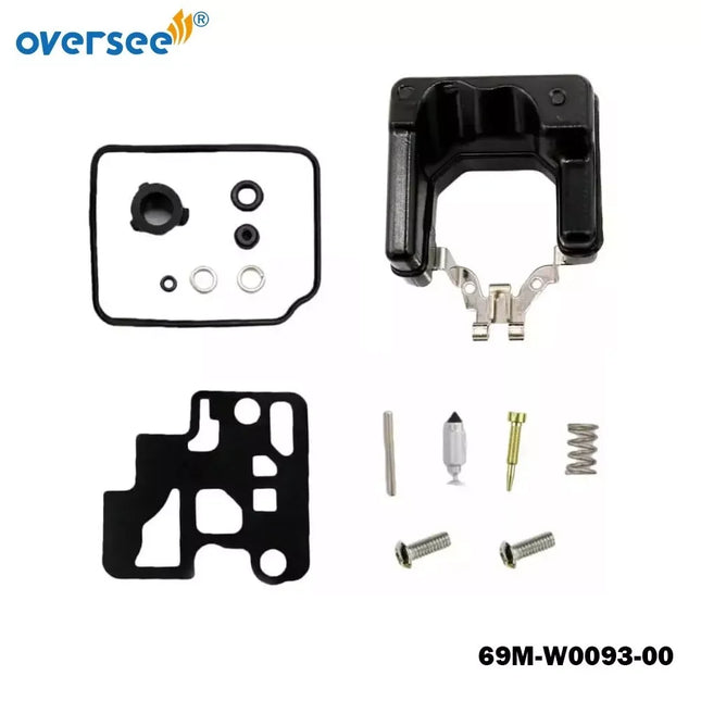 Carburetor Repair Kit 69M-14301-10 For Yamaha F 2.5HP A B Outboard 69M-W0093-00