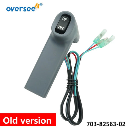 703-48222 Plastic Handle Housing For Yamaha Outboard Motor 703 Series Remote Control Box Parsun F15-13010002W Seapro 703-48222-0