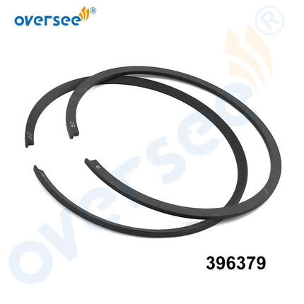 0396379 Oversize Piston Ring Set +050 for Evinrude, Johnson 25-35HP Outboard Engine 396379 385809
