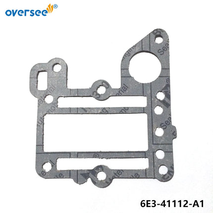 6E3-41112-A1 Gasket Exhaust For Yamaha Outboard Motor 2T 5HP 6E3 Model 6E3-41112 6E3-41112-A0
