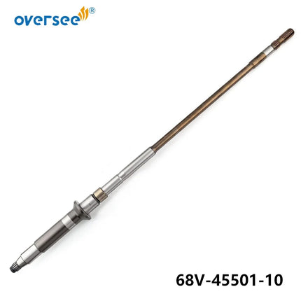 68V-45501 Drive Shaft L for Yamaha Outboard 115HP F115TLRZ Engine 68V-45501-10-00 Driveshaft