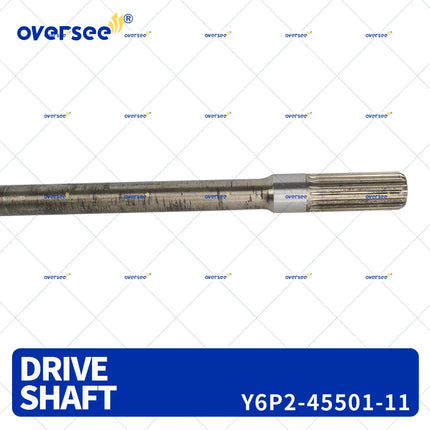 6P2-45501-11-00 Drive Shaft Assy 30'' for Yamaha 4-Stroke 250HP V6 3.3L Outboard Engine FL250 F250 Driveshaft