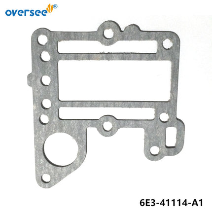 6E3-41112-A1 Gasket Exhaust For Yamaha Outboard Motor 2T 5HP 6E3 Model 6E3-41112 6E3-41112-A0