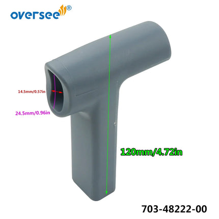 703-48222 Plastic Handle Housing For Yamaha Outboard Motor 703 Series Remote Control Box Parsun F15-13010002W Seapro 703-48222-0
