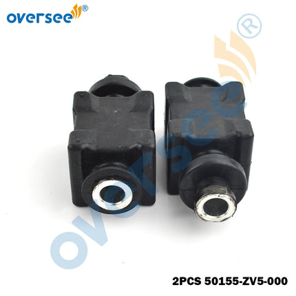 2PCS 50155-ZV5-000 Mounting Rubber Lower For Honda Outboard 4T BF25-30-40-50HP
