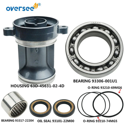 63D-45361 Cap Propeller Housing Assy For Yamaha 2T 40HP 50HP Outboard Motor Parsun Hidea Seapro HDX 63D-45361-02-4D