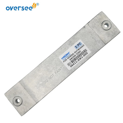 Bar Large Zinc Anode 06411-ZW1-000 for HONDA BF75-225 HP Outboard Motor (1997-2006)
