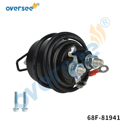 68F-81941 Starter Relay Assy for Yamaha F150 HP 175HP 200HP 2000-2014 Outboard Engine 68F-81941-01-00