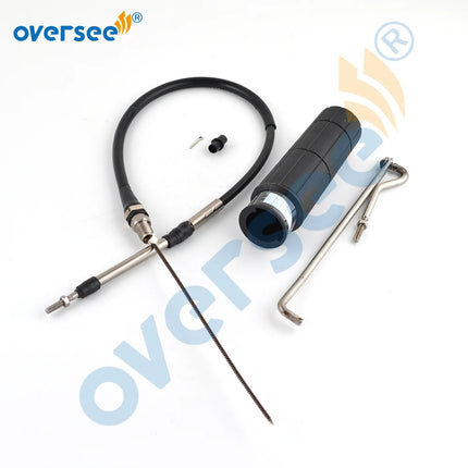 663-42111 Steering Tiller Handle Assy W/Key Swith For Yamaha E 48-55HP 697-W0084