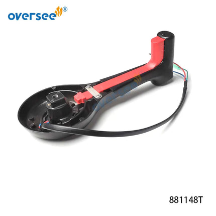 881148T Remote Control Box Handle With Tilt Trim Switch For Mercury Outboard Motor Mariner Side Mount