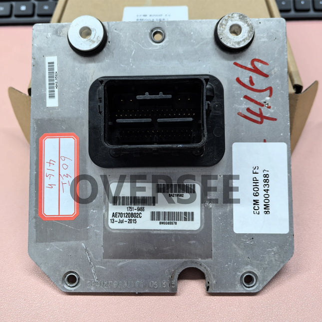 Used OEM 8M0043887 ECU ECM for Mercury F60 4 CYL 60HP Outboard Engine