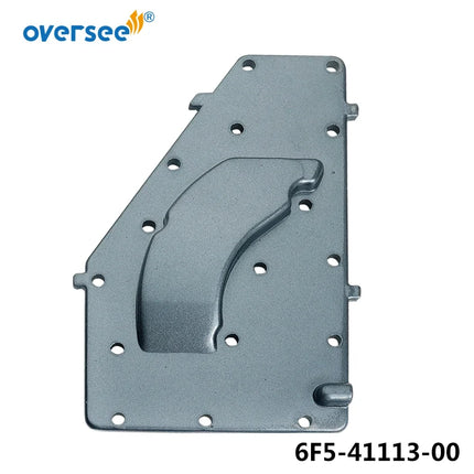 6F5-41113-01-1S Outer Cover, Exhaust For Yamaha Outboard Motor 2T 40HP 40J Parsun T36-04000016 Markara 40hp