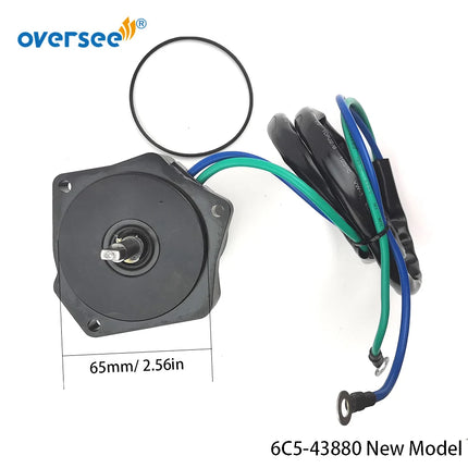 6C5-43880 New Model Power Tilt Trim Motor For 4T F40 50 60 HP Yamaha Outboard Motor F50TLR F60T 6C5-43880-00 6C5-43880-01