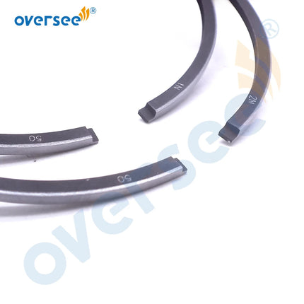 12140-96351 Piston Ring +050 for Suzuki DT20-30 Outboard Engine 12140-96351-050 (0.50)