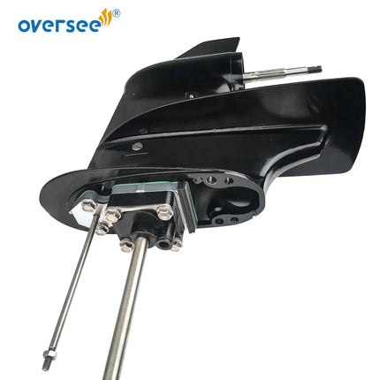 63V-45300-13-4D Lower Unit Assy Long For Yamaha Outboard Parts 2 Stroke 9.9HP 15HP Parsun Hidea Powertec 63W 63V-45300 Black