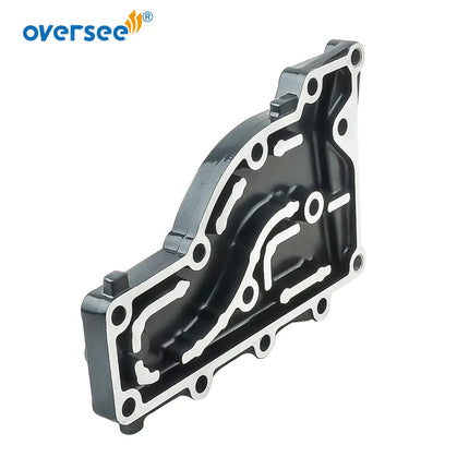 63V-41113-00 Cylinder Outer Cover & Gasket 63V-41112-A0 For Yamaha 2T 9.9HP 15HP Exhaust Cover Outboard Motor