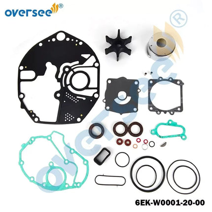Lower Unit Gasket Kit 6EK-W0001-20 For Yamaha 2T 75-90-115-130HP Outboard Engine 6EK-W0001-20-00