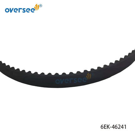 6EK-46241 Timing Belt For YAMAHA Outboard Motor 4T F115 HP V-Belt 2014 to 2021 New Version 6EK-46241-00; 6EK-W4624-00