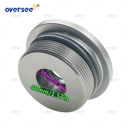2pcs/set 6CB-43820 Trim Piston Sub Assembly for Yamaha VF150 175 200 225 250 2-Stroke Outboard Engine 6CB-43820-01