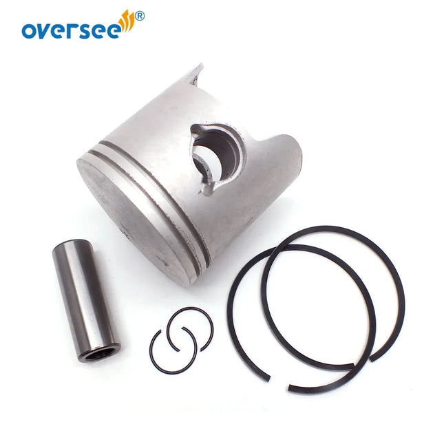 6K5-11631 Piston & Ring 6K5-11601 STD For Yamaha 2T 60HP 3CYL Outboard Engine Powertec Parsun T60 6K5-11631-03 6H3-11631-01-96
