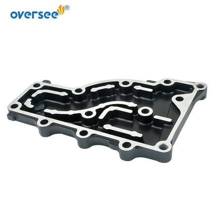 63V-41113-00 Cylinder Outer Cover & Gasket 63V-41112-A0 For Yamaha 2T 9.9HP 15HP Exhaust Cover Outboard Motor