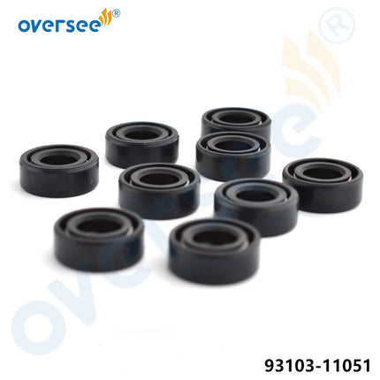 93103-11051 Oil Seal SW-Type for Yamaha Outboard Motor 2HP 11x21x7mm 2pcs