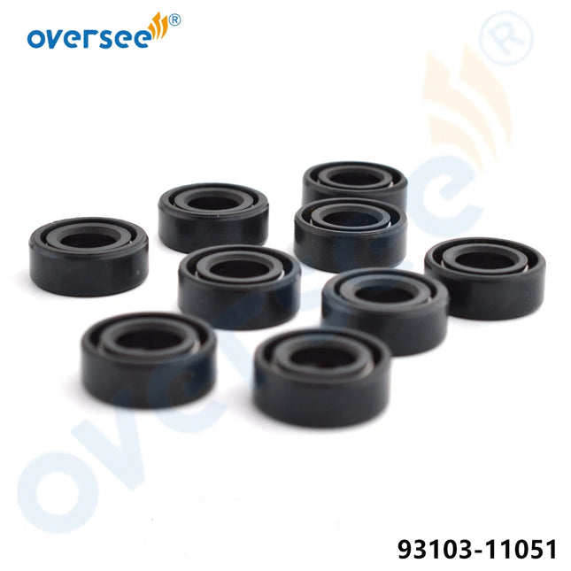 93103-11051 Oil Seal SW-Type for Yamaha Outboard Motor 2HP 11x21x7mm 2pcs