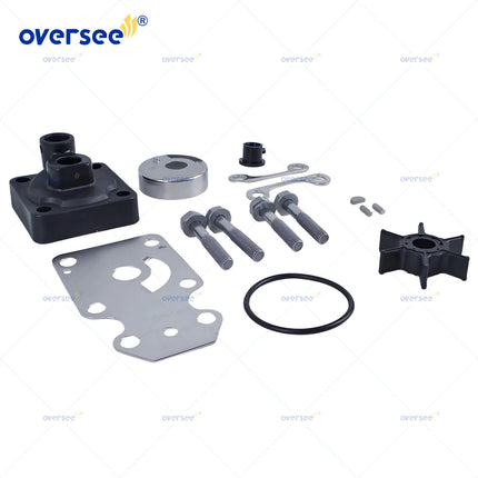 6AH-W0078-A2 Water Pump Impeller Repair Kit For Yamaha 4 Stroke 15HP 25HP F15C F20B F9.9H Outboard Engine