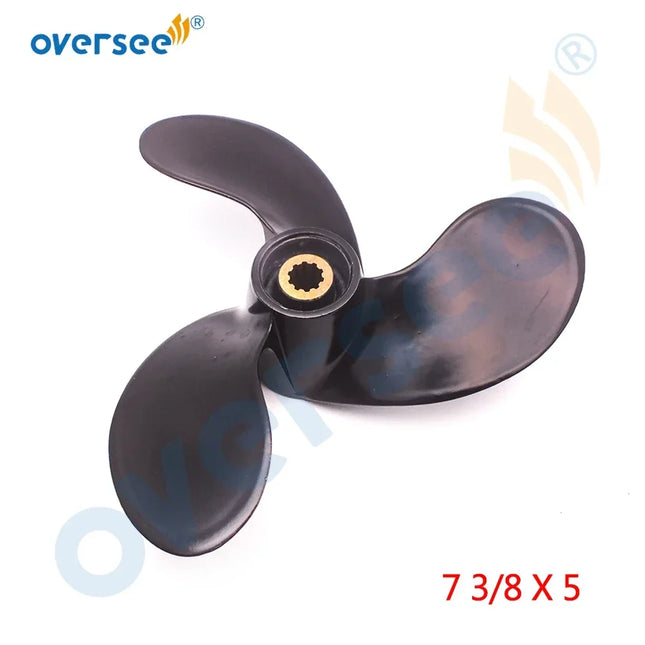 Outboard Marine Aluminum Propeller 58110-97JA0-019 (7 3/8 x5) 188*135 For Suzuki Outboard Engine Motor 2.5 HP
