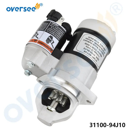 31100-94J10 Starter Motor For Suzuki Marine 31100-94J20 31100-94J21 31100-95J00 DF9.9/15/20/25/40/50/60 HP Outboard Engine CCW