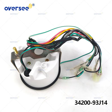 34200-93J14 White Multifunction Tachometer for Suzuki DF115 DF140 Outboard Engine Aftermarket Parts