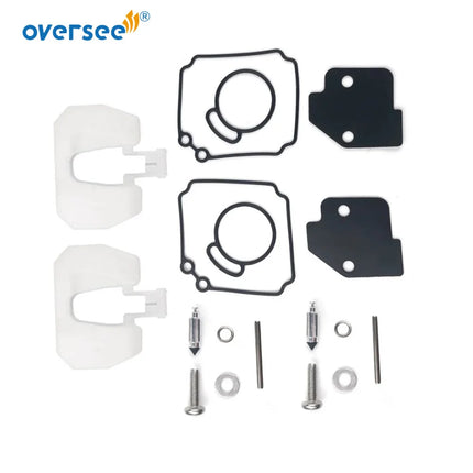 Carburetor Repair Kit 6L2-W0093-00-00 for YAMAHA 2-Stroke 20HP 25HP Outboard Engine