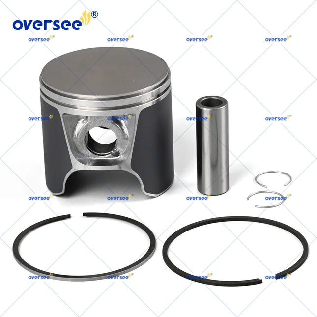 290-887-670 Piston Set with Ring For PWC SeaDoo 720 Outboard Engine Piston Kit 47-105 STD