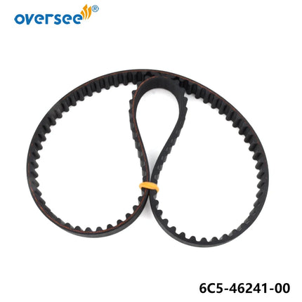 6C5-46241 Timing Belt For Yamaha Outboard 4 Stroke 25-70HP Engine 6C5-46241-00
