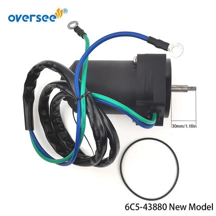 6C5-43880 New Model Power Tilt Trim Motor For 4T F40 50 60 HP Yamaha Outboard Motor F50TLR F60T 6C5-43880-00 6C5-43880-01