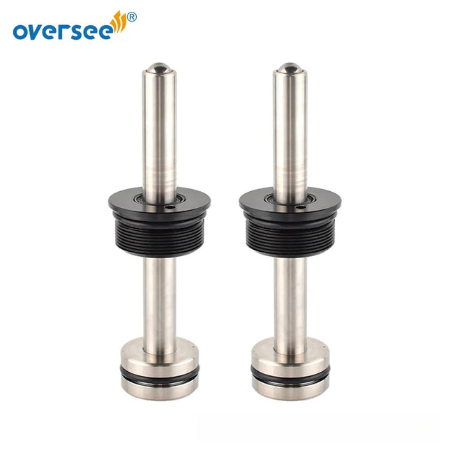 2PCS 878243A1 & 878414A1 Trim Tilt Piston Rod Assy For Mercury 3 CYL 110-250HP Outboard 855998A08
