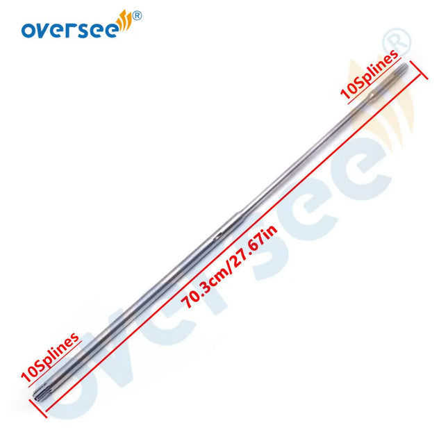 6AU-45511-10 Drive Shaft Long For Yamaha F9.9 4-Stroke Outboard Engine Boat Engine 6AU-45511-11