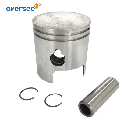 779-804886 Piston Set with Rings for Mercury 6HP 8HP 9.8HP 2T Outboard Engine 700-8M0082172 Size 55mm