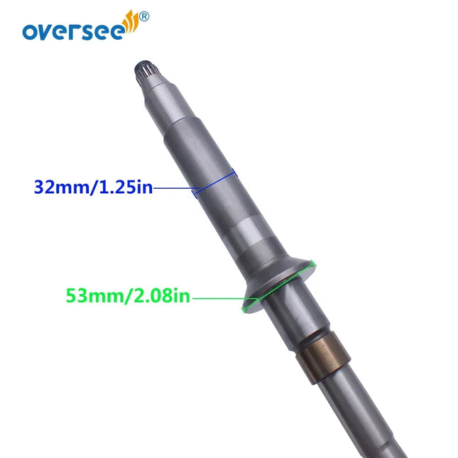 63P-45501 Long Driver Shaft For Yamaha Outboard Motor 4T F150HP 20" Gear Case 63P-45501-00 Lower Unit Using