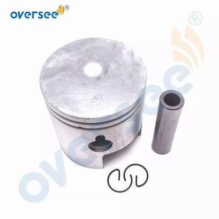 2pcs 8M0103789 Piston Kit STD 803678A1 Ring Set For Mercury Outboard 2T 15-18HP