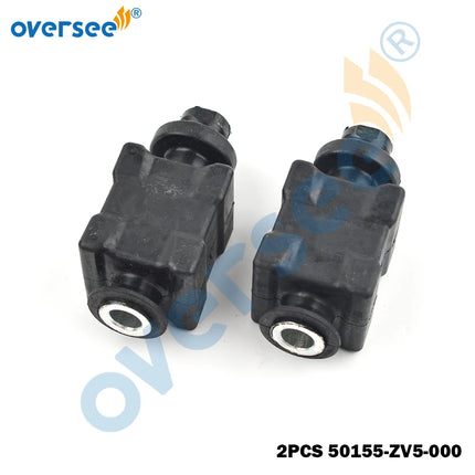 2PCS 50155-ZV5-000 Mounting Rubber Lower For Honda Outboard 4T BF25-30-40-50HP