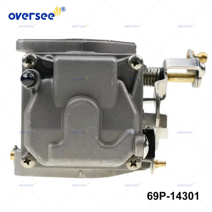 69P-14301 Carburetor For Yamaha 2 Stroke 25HP 30HP Outboard Motor Parsun Hidea Engine 69S-14301-00 69P-14301-00 61S Modle