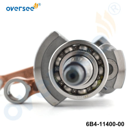 6B4-11400-00 Crankshaft Assy For Yamaha 2T 9.9HP 15HP Outboard Engine Parsun T15D 6B4-11400