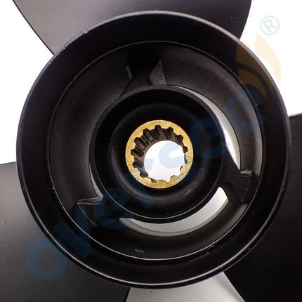 Marine Aluminum Propeller 58100-95393-019 For SUZUKI Outboard Engine 35-60HP, Size 11 1/2 x 12