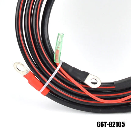 66T-82105 Battery Cable 2M Fit Yamaha Parsun Powertec Outboard Engine From 30HP 40HP Up to 85HP 66T-82105-00  2 Meter /6.56FT